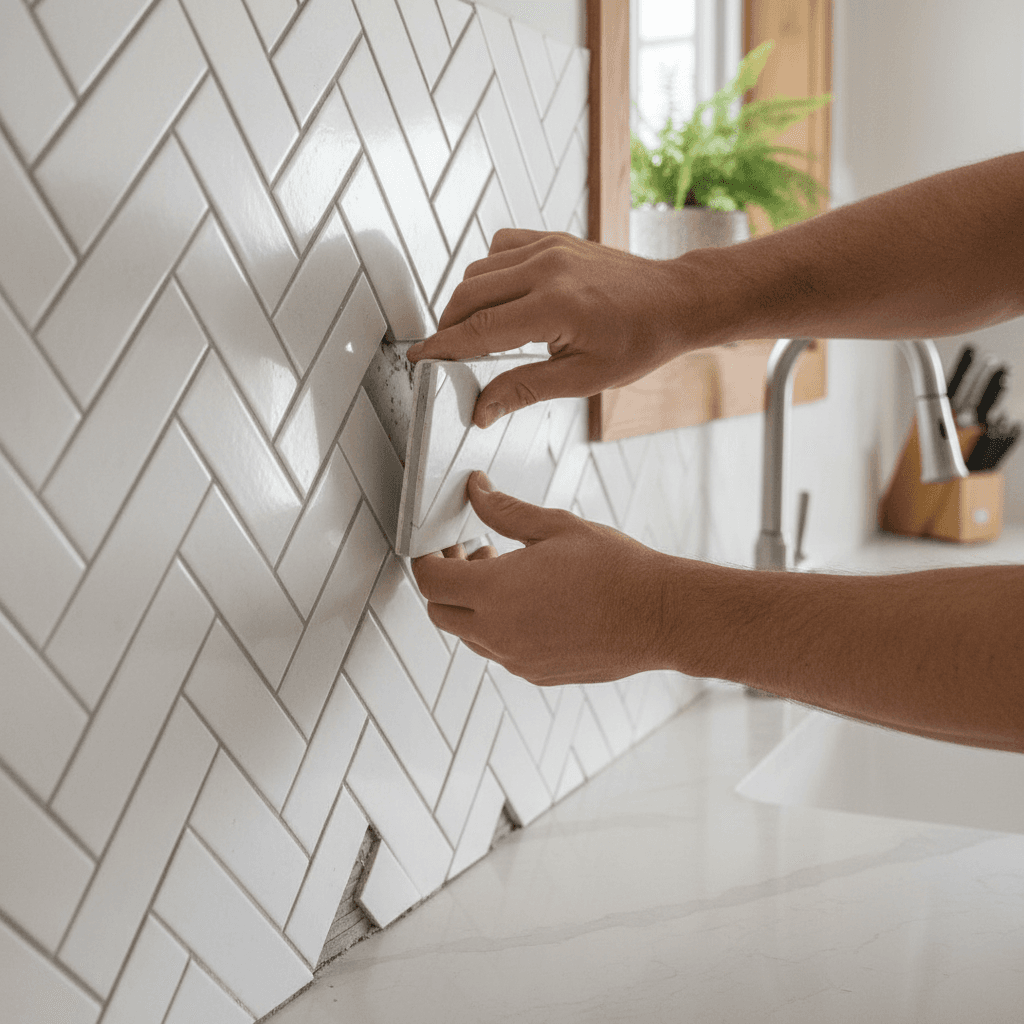 Professional backsplash tiling & installation project by RenoHouse in Milton — quality workmanship