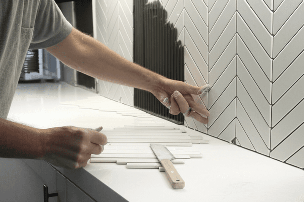 Professional backsplash tiling & installation project by RenoHouse in Toronto — quality workmanship