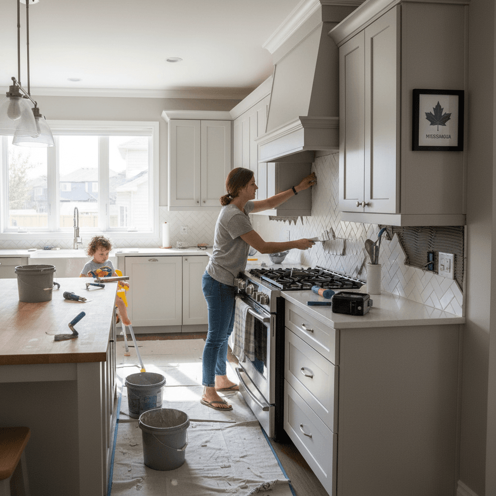 Backsplash Tiling & Installation services in Mississauga — licensed how much to tile a bathroom near me