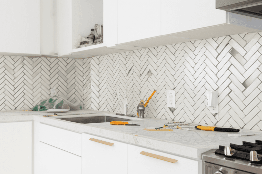 Backsplash Tiling & Installation services in Scarborough — licensed how much to tile a bathroom near me