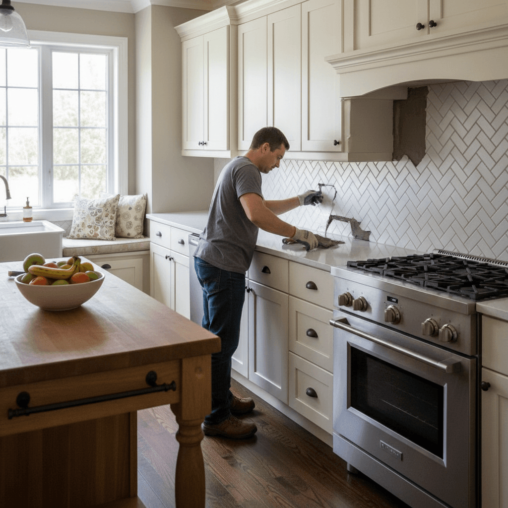 Backsplash Tiling & Installation services in Stouffville — licensed how much to tile a bathroom near me