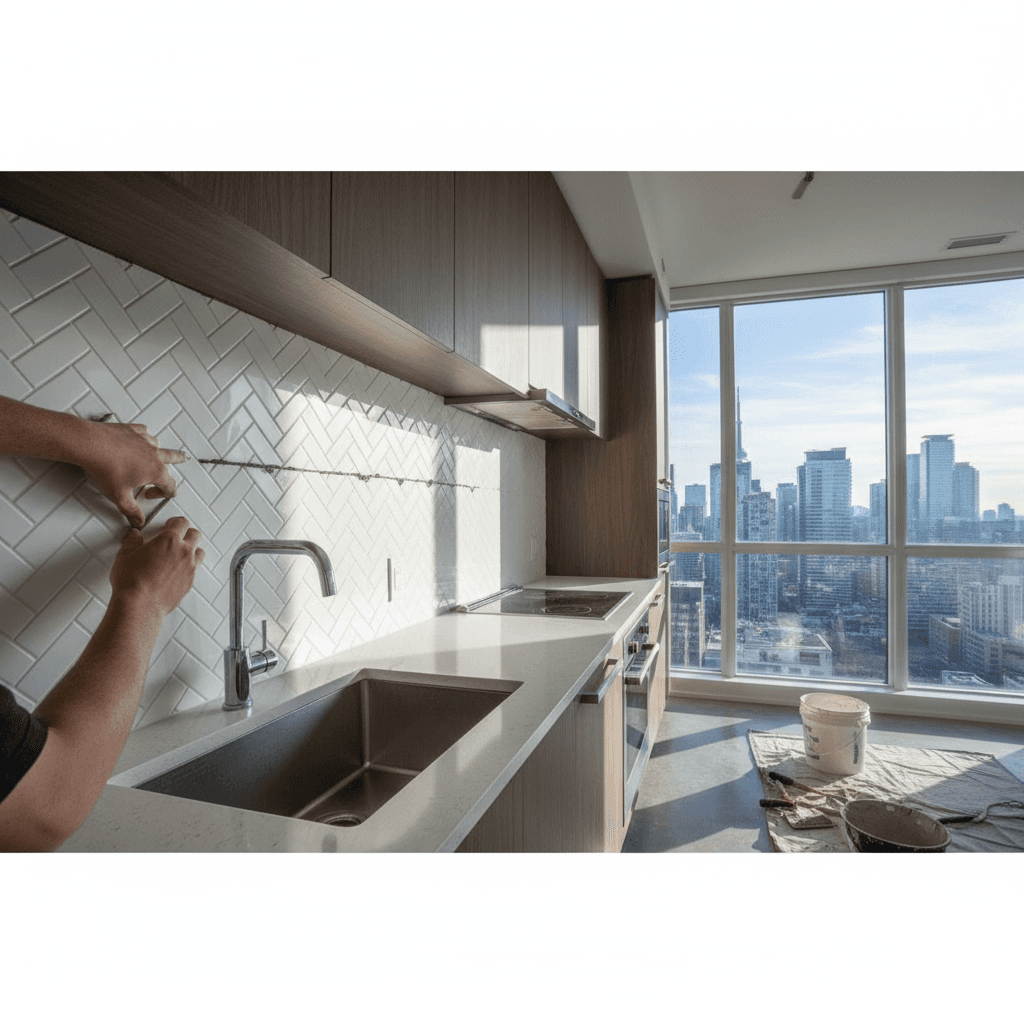 Backsplash Tiling & Installation services in Toronto — licensed how much to tile a bathroom near me