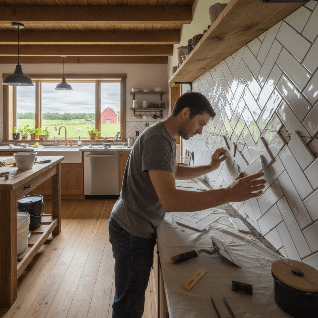 Backsplash Tiling & Installation services in Uxbridge — licensed how much to tile a bathroom near me