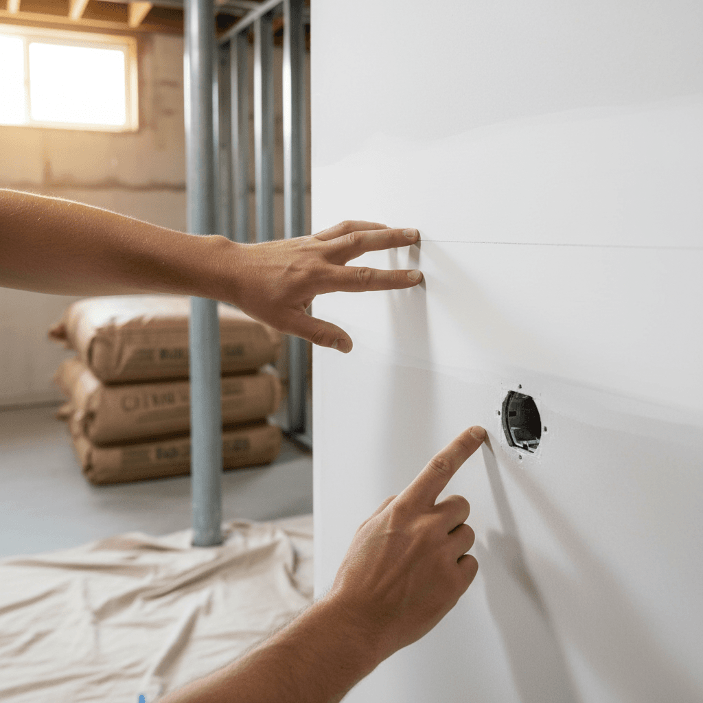 Professional basement renovation & finishing project by RenoHouse in Ajax — bathroom renovations near me
