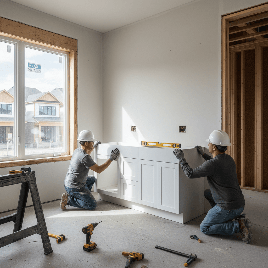 Bathroom Cabinet & Vanity Installation services in Ajax — licensed cabinet near me