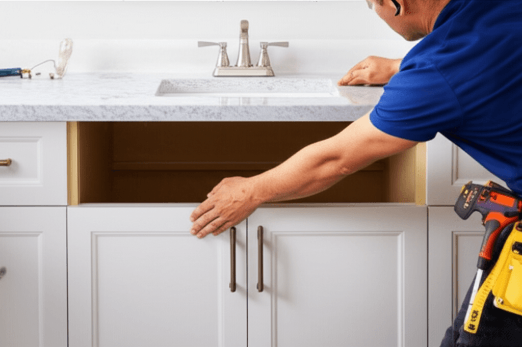 Bathroom Cabinet & Vanity Installation services in Aurora — licensed cabinet near me