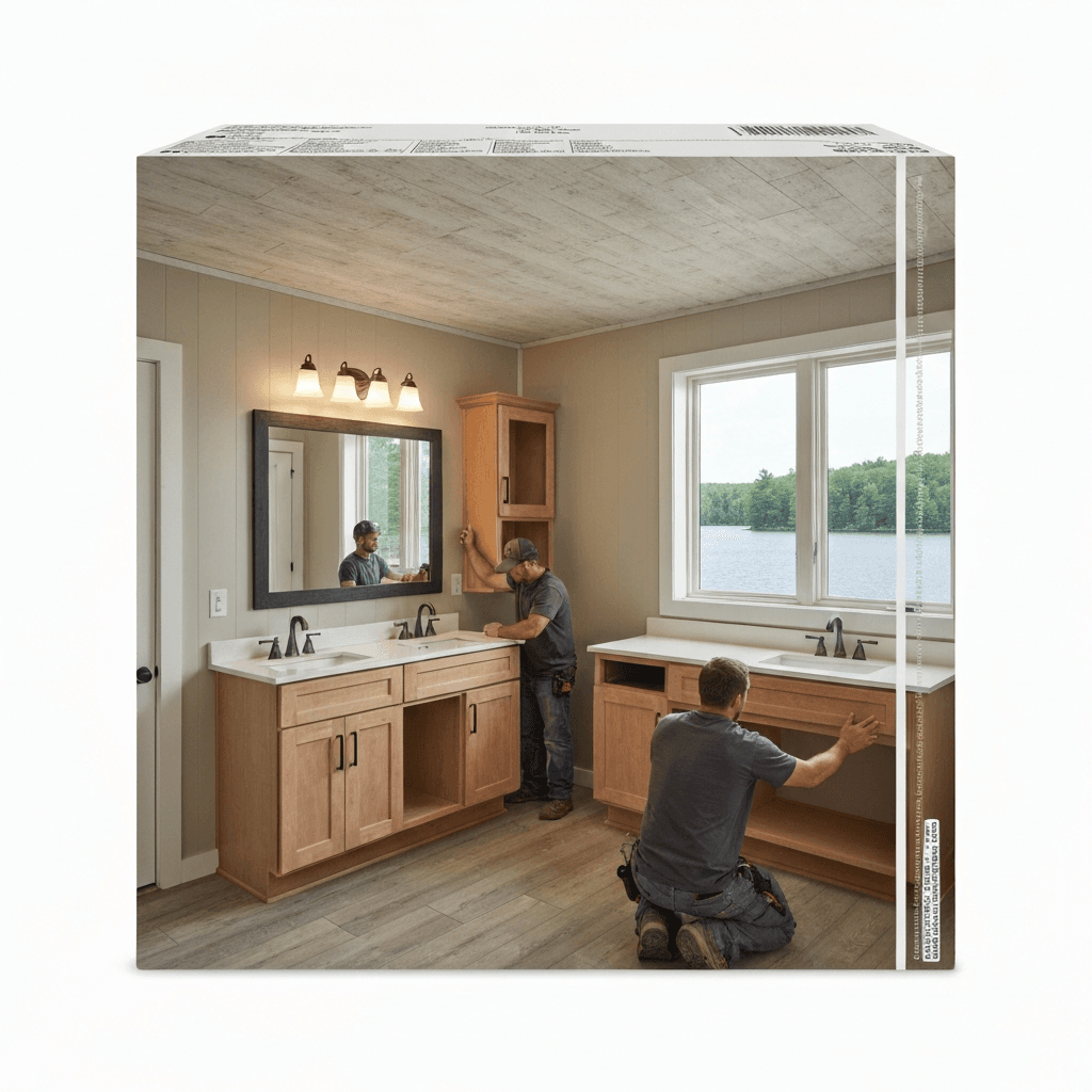 Bathroom Cabinet & Vanity Installation services in Georgina — licensed cabinet near me