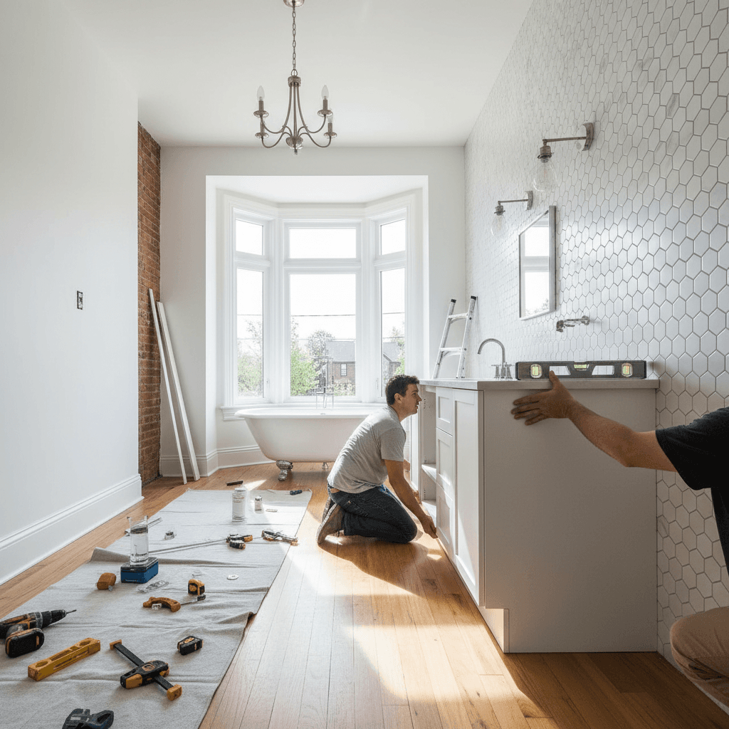 Bathroom Cabinet & Vanity Installation services in Oshawa — licensed cabinet near me