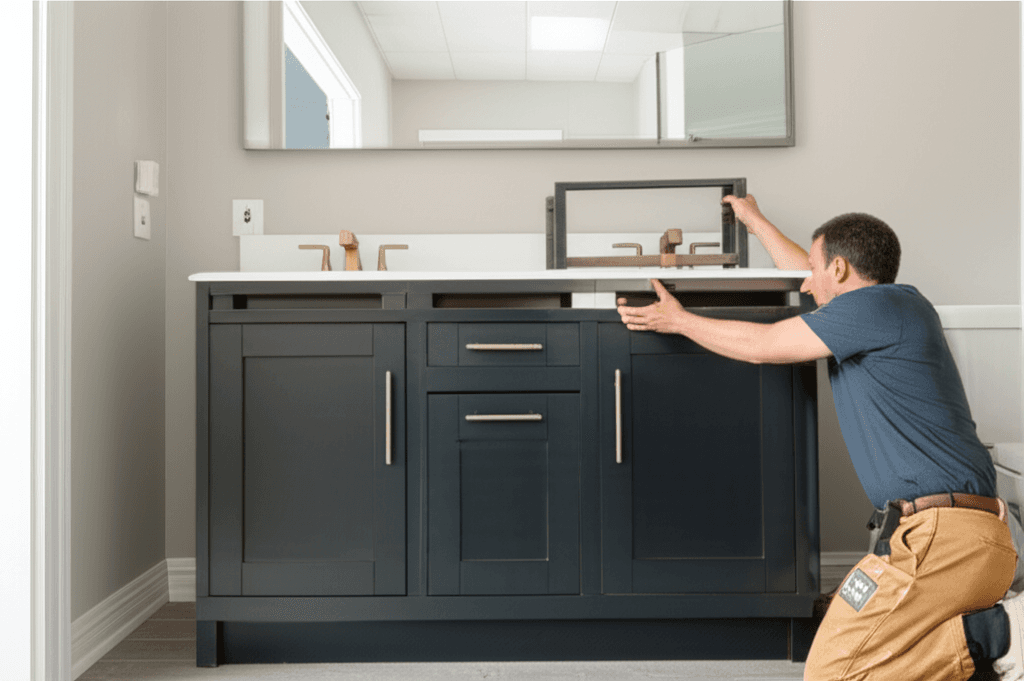 Bathroom Cabinet & Vanity Installation services in Whitby — licensed cabinet near me