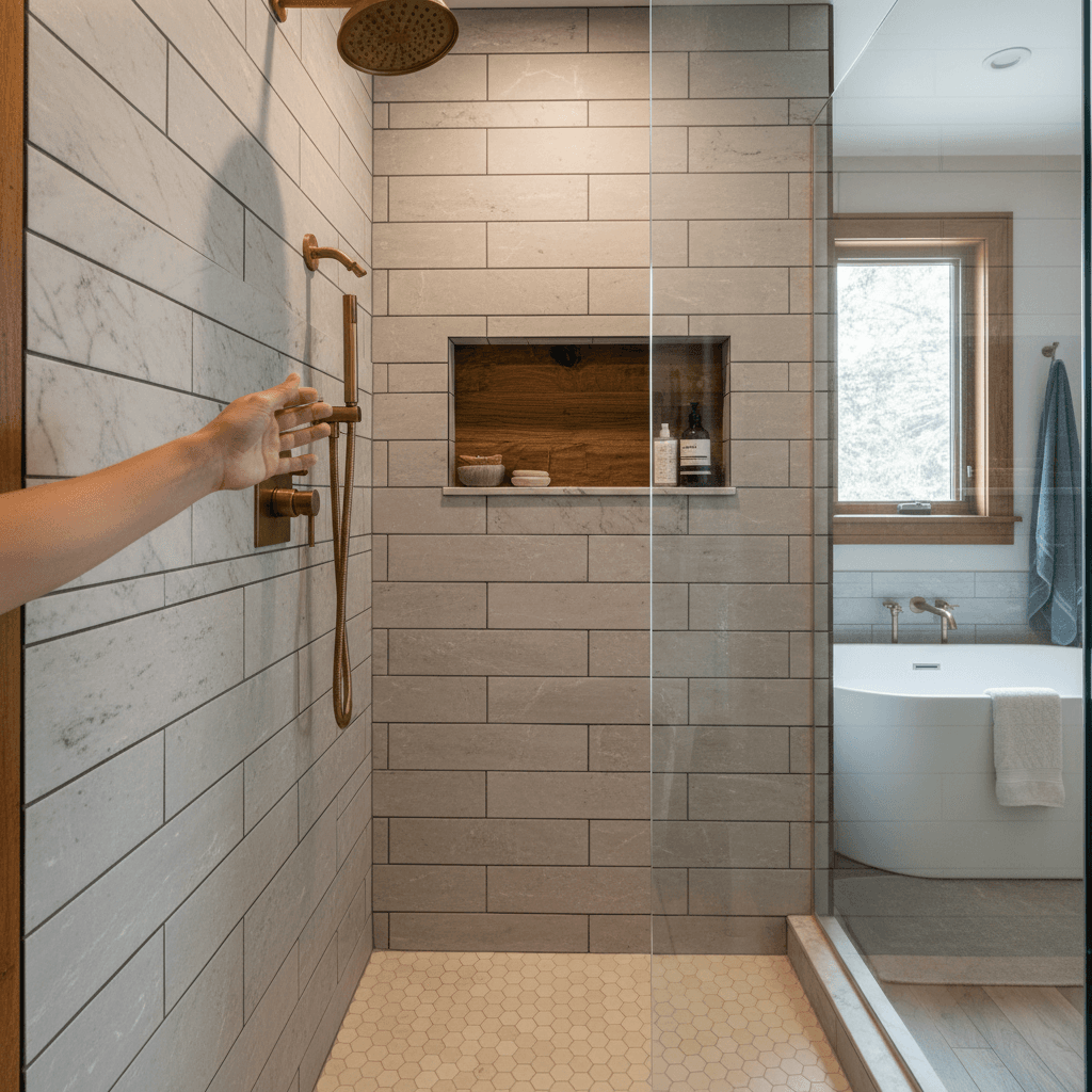 Professional bathroom renovation project by RenoHouse in Aurora — bathroom contractors near me