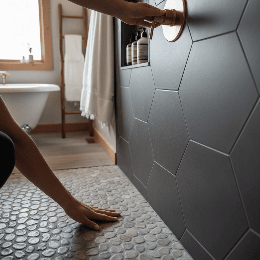 Professional bathroom renovation project by RenoHouse in Georgetown — bathroom contractors near me