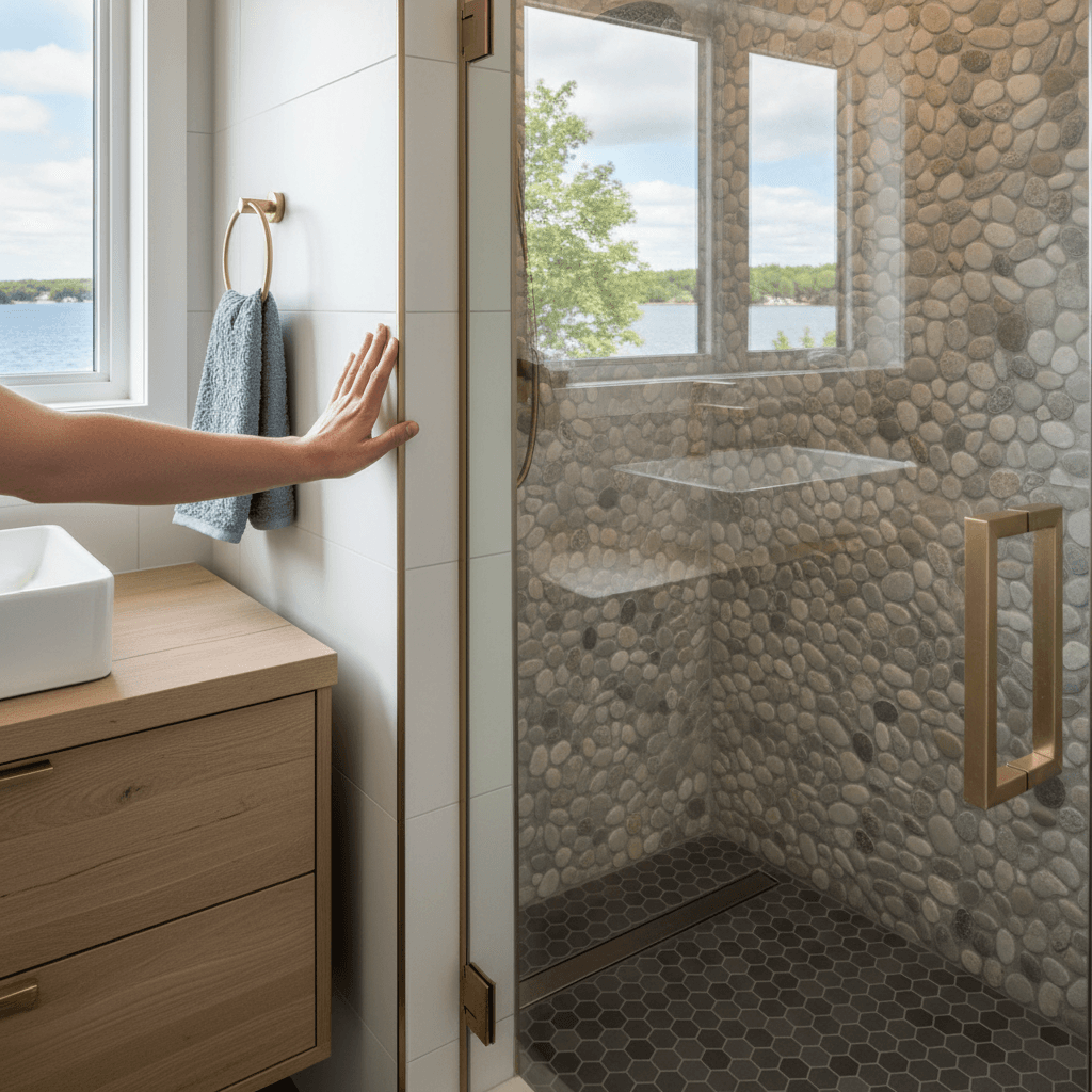 Professional bathroom renovation project by RenoHouse in Scugog — bathroom contractors near me
