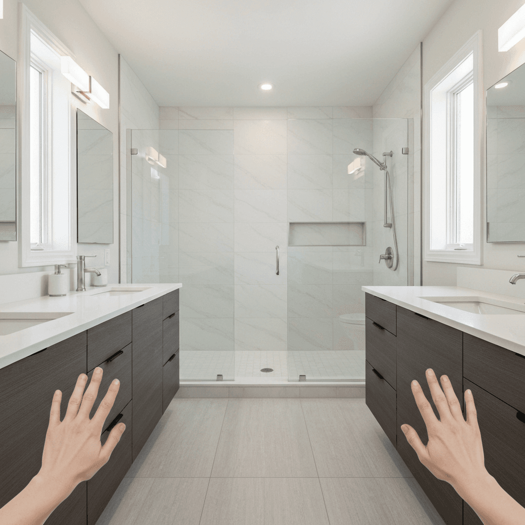 Bathroom Renovation services in King City — licensed bathroom cabinets near me