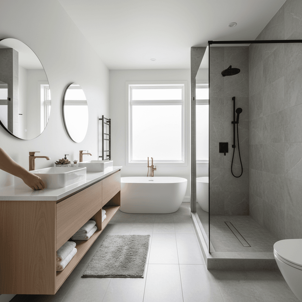 Bathroom Renovation services in Markham — licensed bathroom cabinets near me