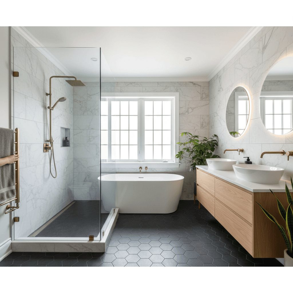 Bathroom Renovation services in Newmarket — licensed bathroom cabinets near me