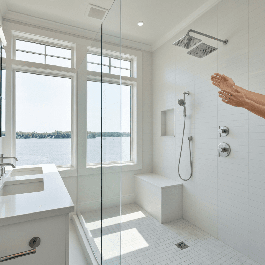Bathroom Renovation services in Oakville — licensed bathroom cabinets near me