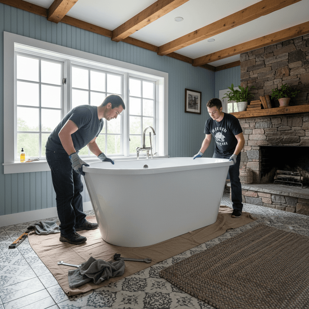 Bathtub Installation services in Georgetown — licensed bathtub fitters near me