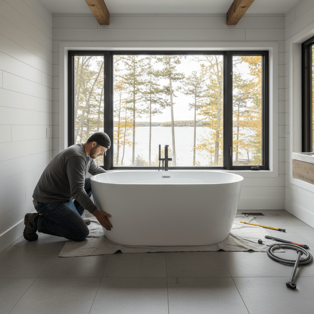 Bathtub Installation services in Georgina — licensed bathtub fitters near me