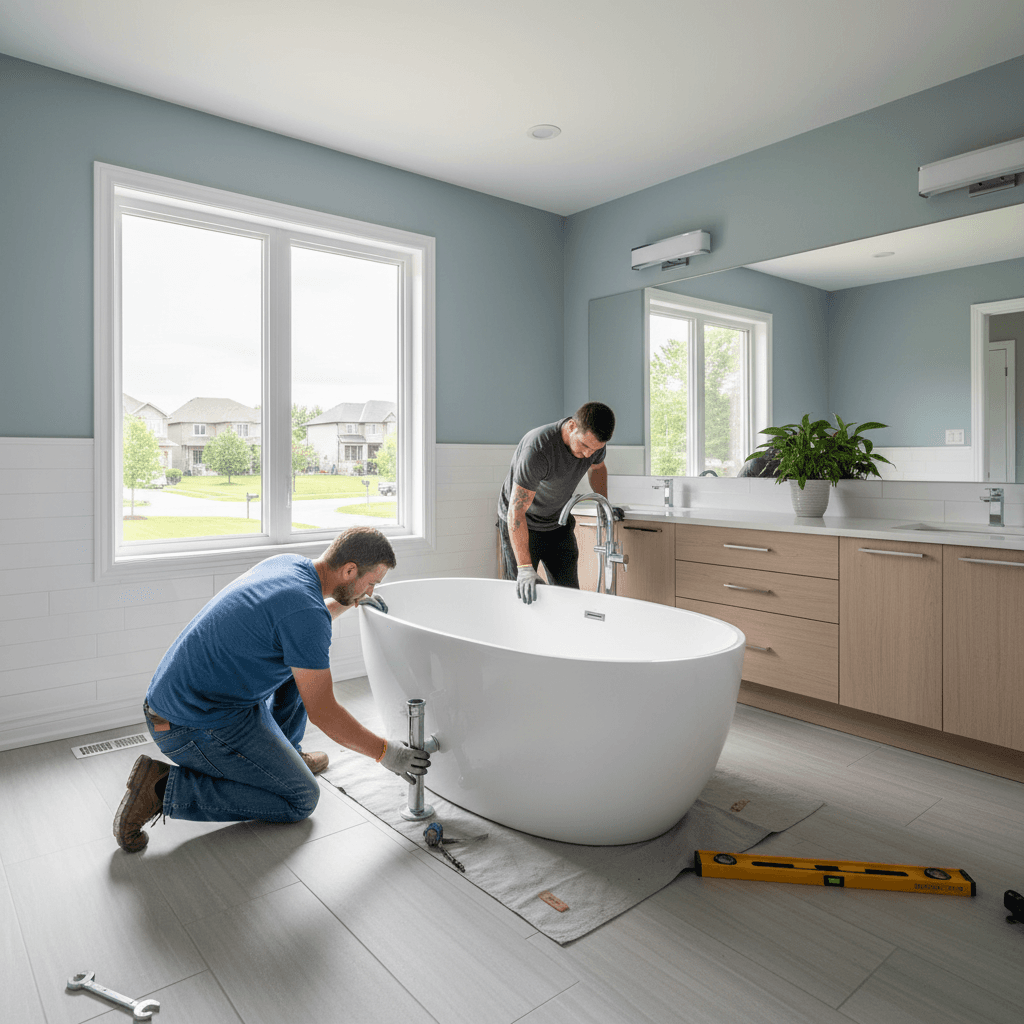 Bathtub Installation services in Mississauga — licensed bathtub fitters near me
