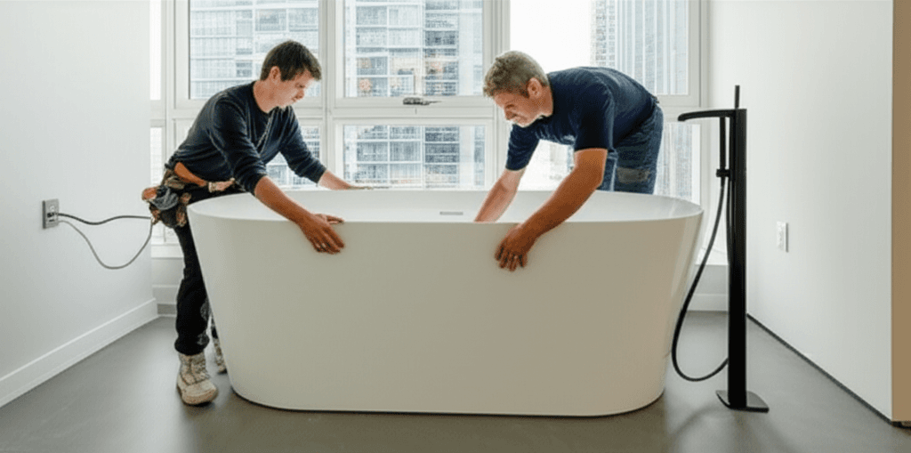 Bathtub Installation services in North York — licensed bathtub fitters near me