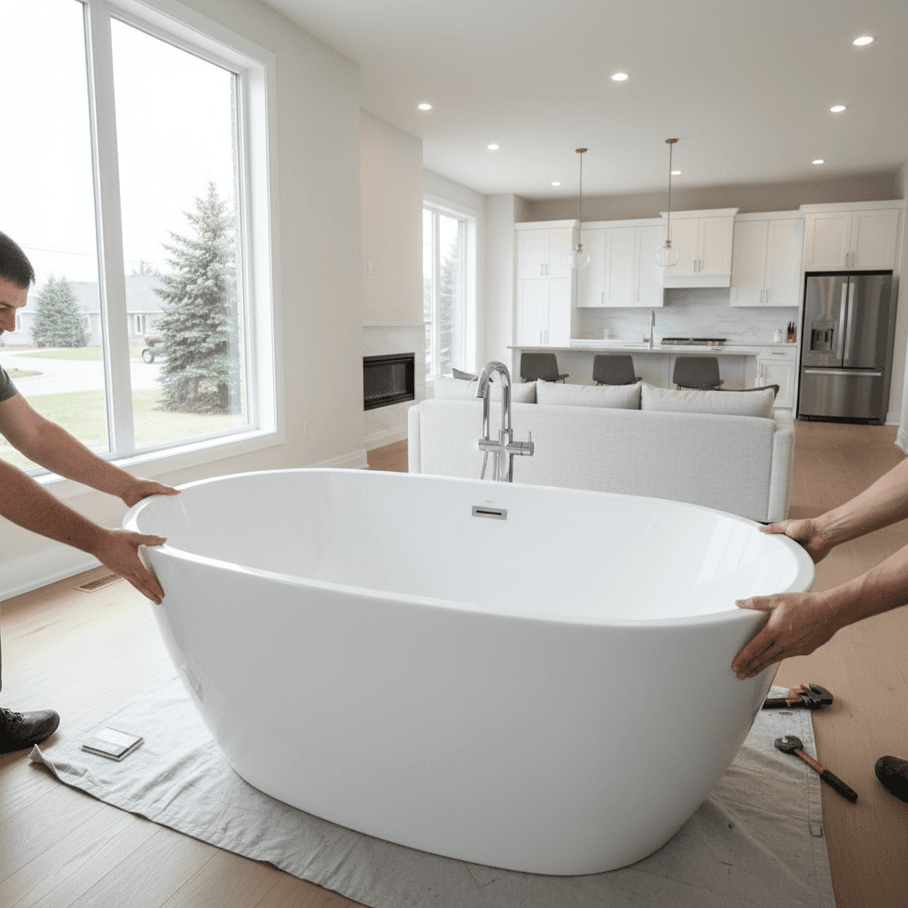 Bathtub Installation services in Pickering — licensed bathtub fitters near me