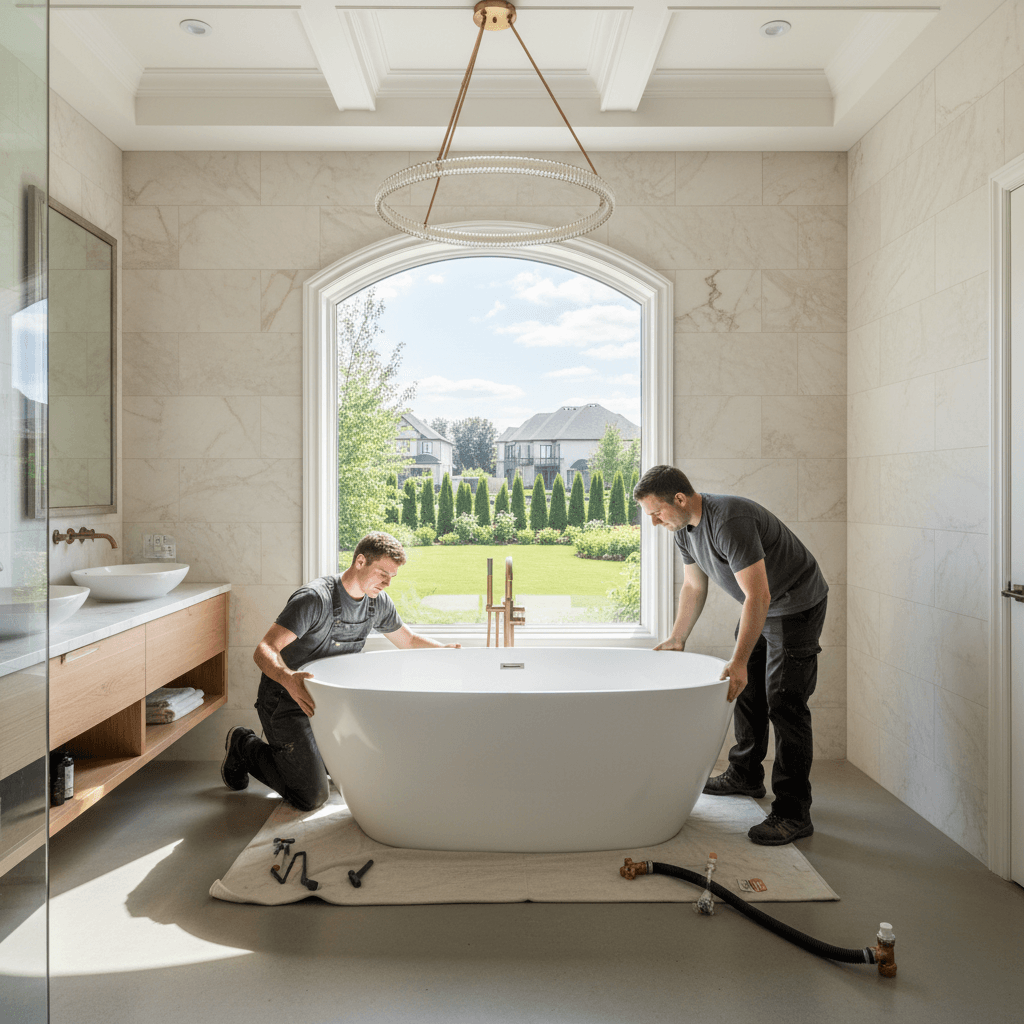Bathtub Installation services in Vaughan — licensed bathtub fitters near me