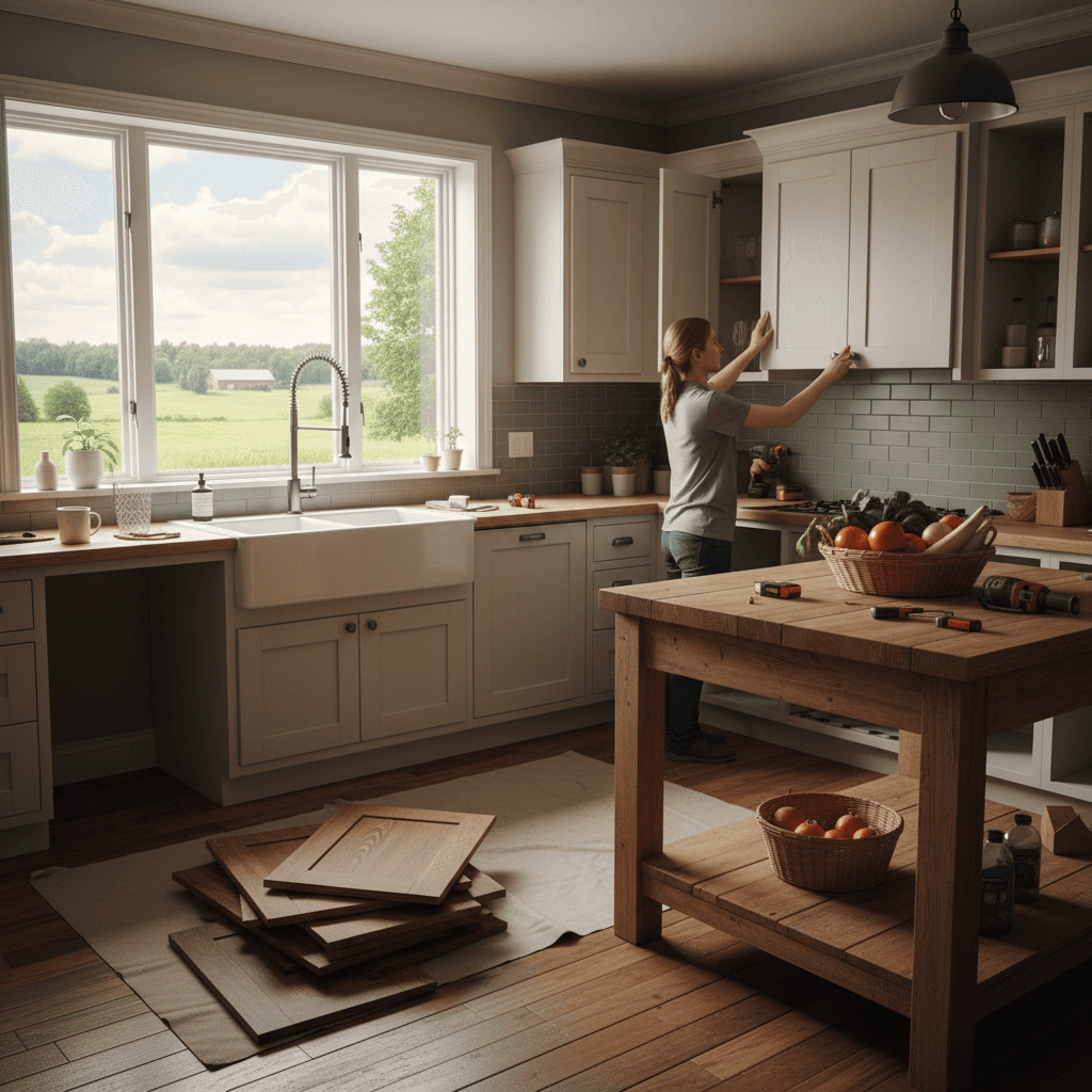 Cabinet Door Replacement services in Brock — licensed cabinet near me