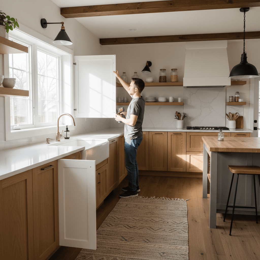 Cabinet Door Replacement services in Milton — licensed cabinet near me