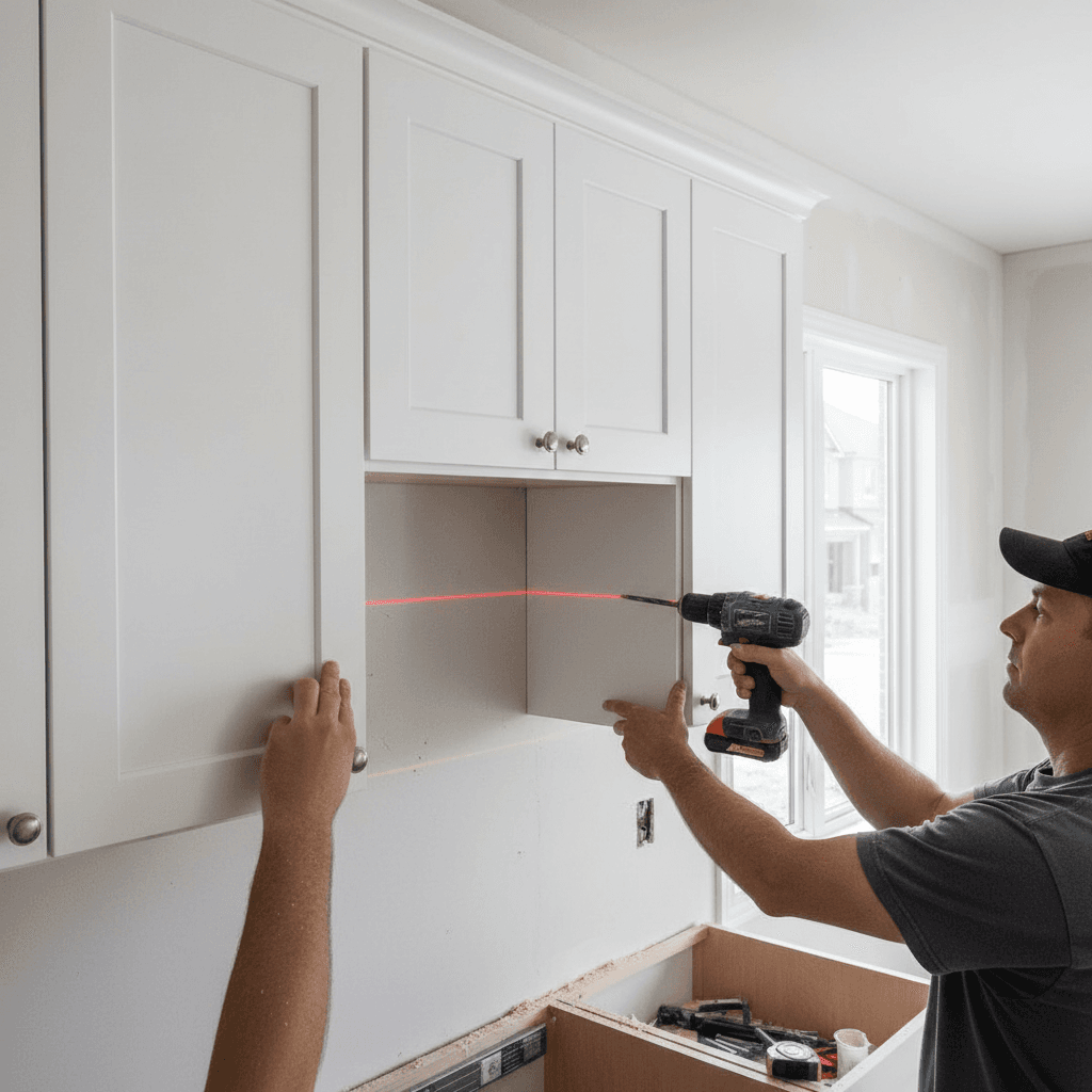 Professional cabinet installation & refacing project by RenoHouse in Ajax — home depot cabinets