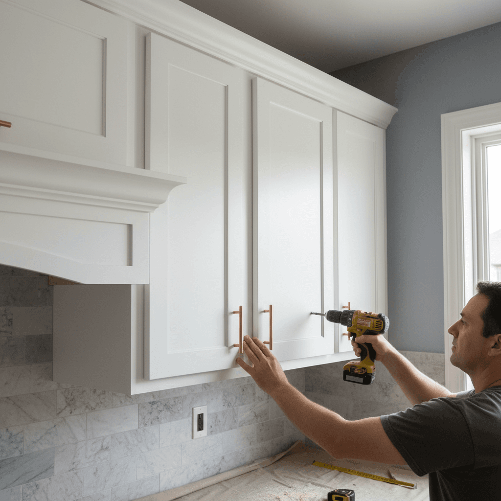 Professional cabinet installation & refacing project by RenoHouse in Vaughan — home depot cabinets