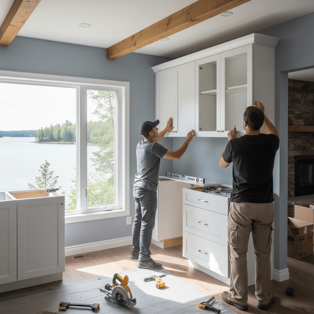 Cabinet Installation & Refacing services in Georgina ā licensed cabinet near me