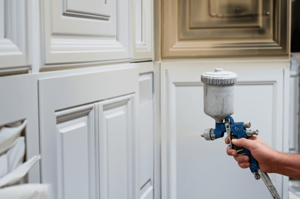 Kitchen Cabinet Painting services in Scarborough — licensed kitchen cabinet painting near me