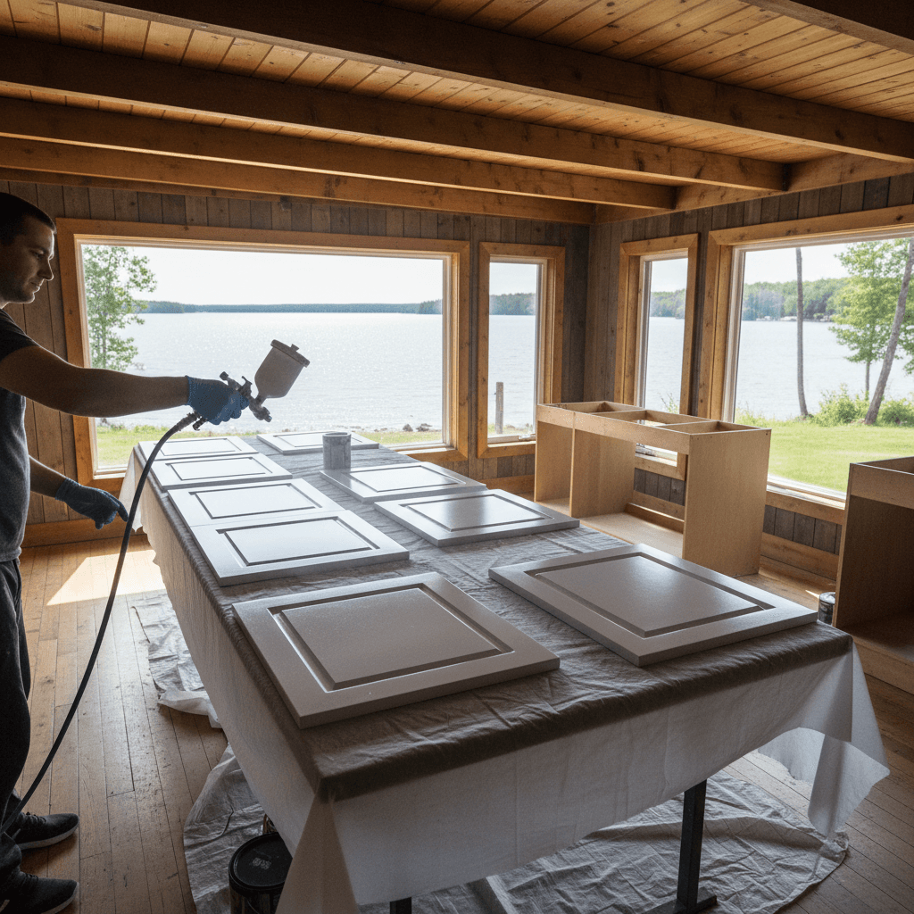 Kitchen Cabinet Painting services in Scugog — licensed kitchen cabinet painting near me