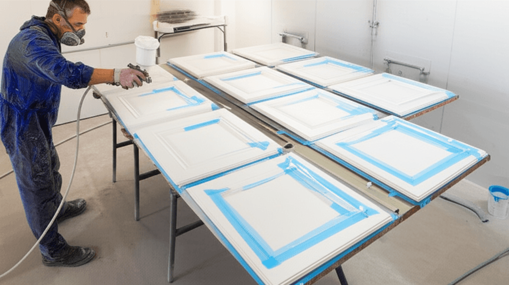 Kitchen Cabinet Painting in Markham