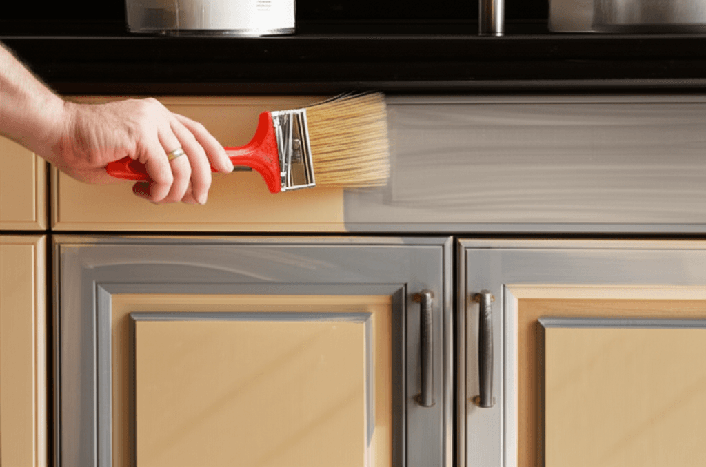 Professional cabinet refinishing project by RenoHouse in Markham — cabinet refinishing quote