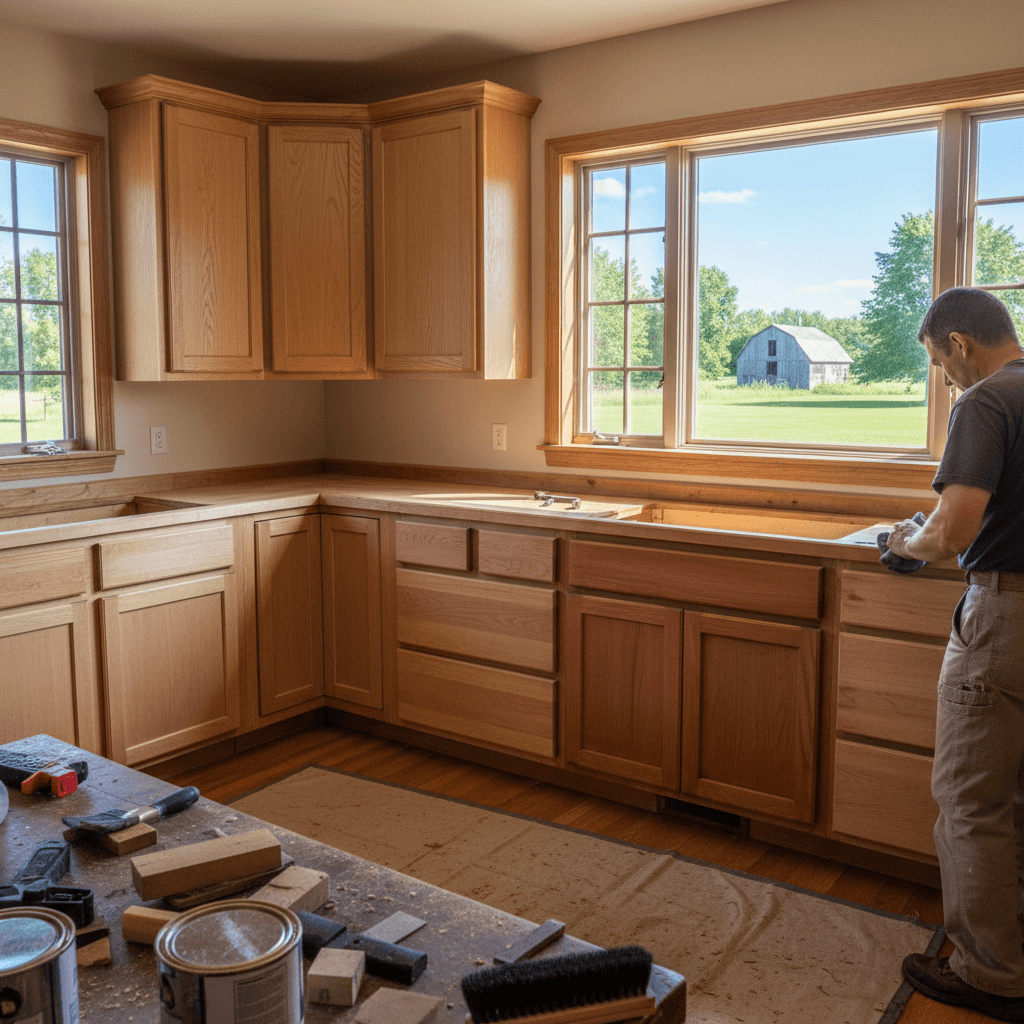 Cabinet Refinishing services in Clarington — licensed kitchen cabinet refinishing near me