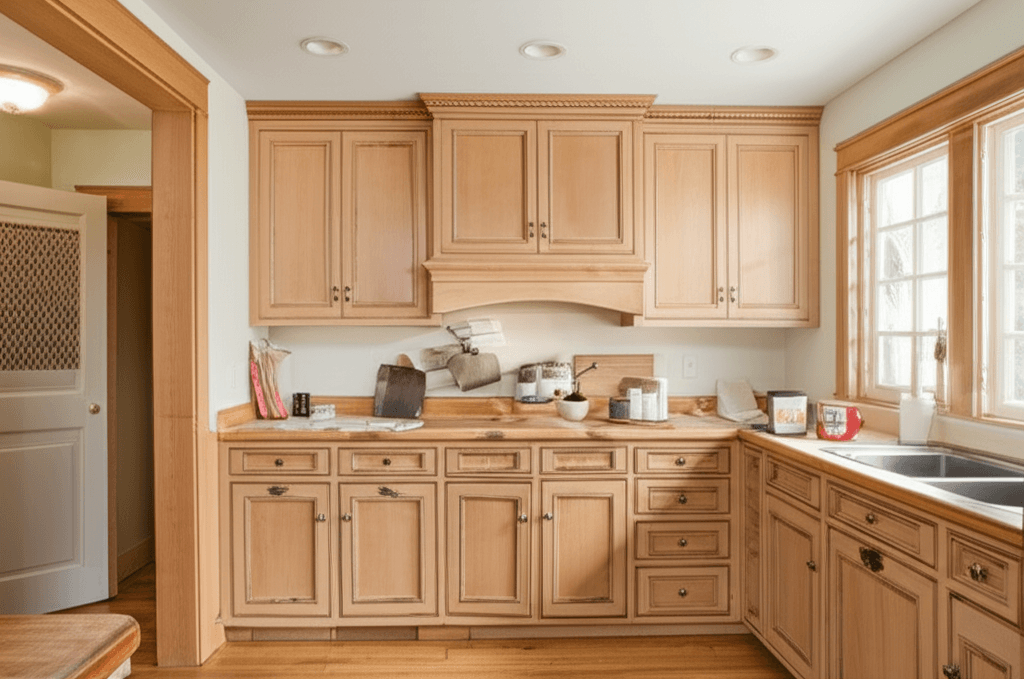 Cabinet Refinishing services in Georgetown — licensed kitchen cabinet refinishing near me