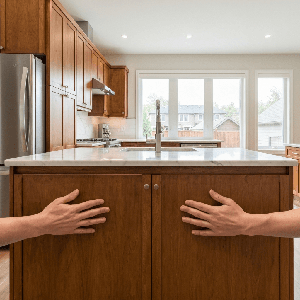 Cabinet Refinishing services in Markham — licensed kitchen cabinet refinishing near me