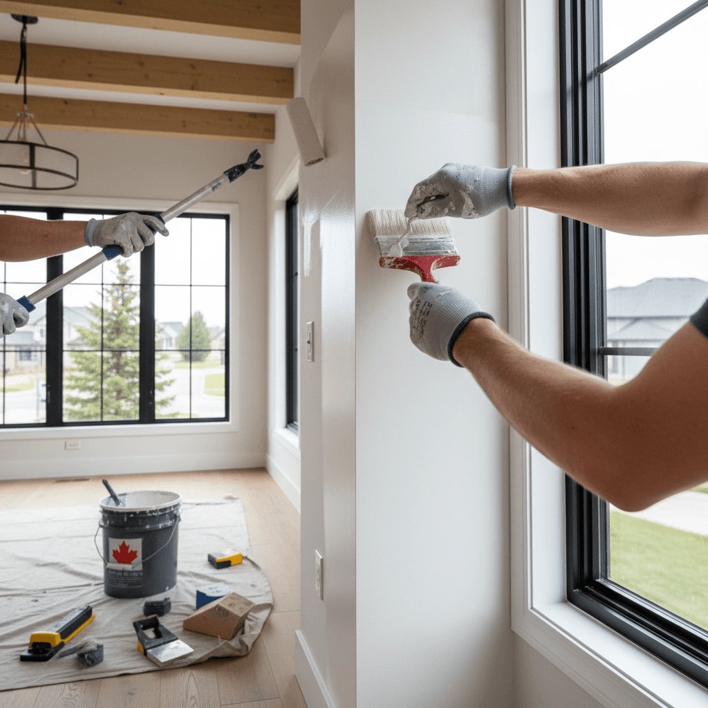 Professional commercial painting project by RenoHouse in Pickering — commercial painters near me