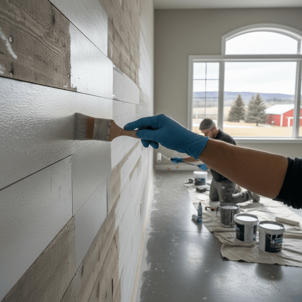 Professional commercial painting project by RenoHouse in Uxbridge — commercial painters near me