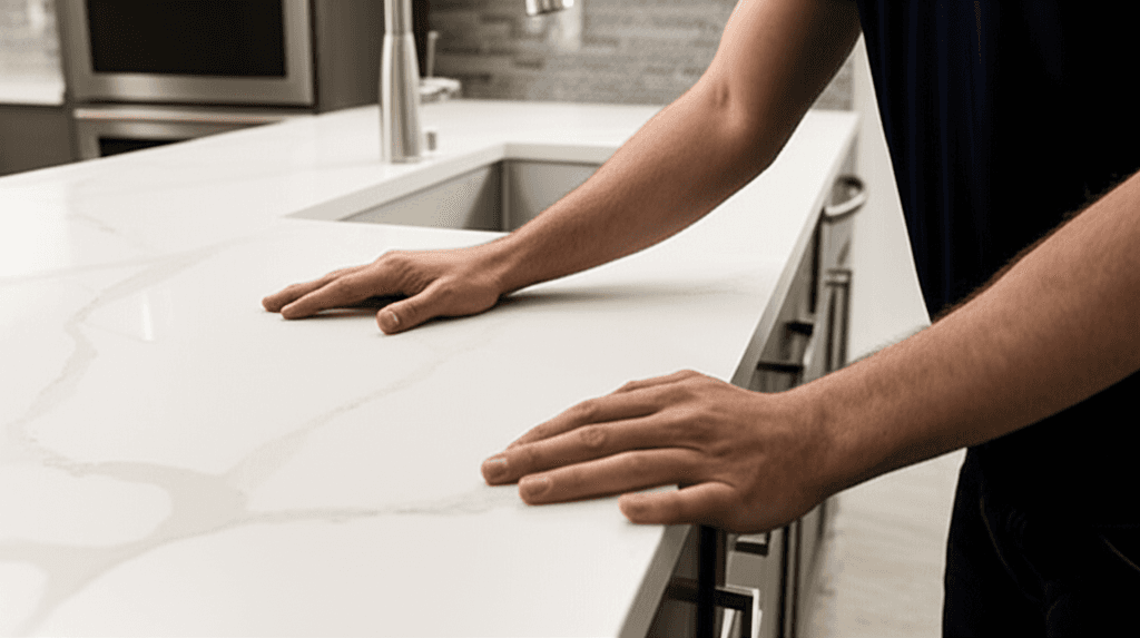 Professional countertop replacement project by RenoHouse in Brampton — quality workmanship