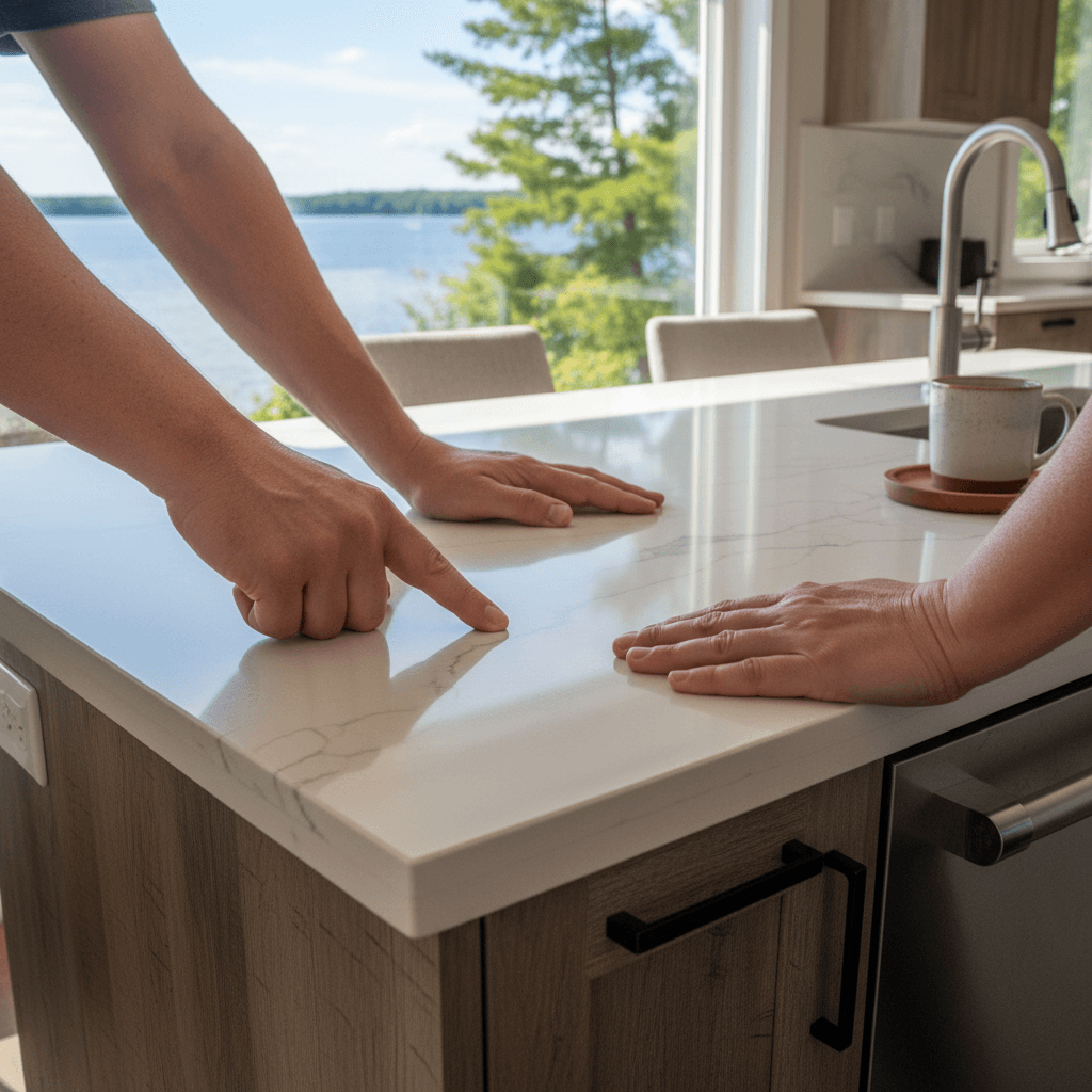 Professional countertop replacement project by RenoHouse in Georgina — quality workmanship