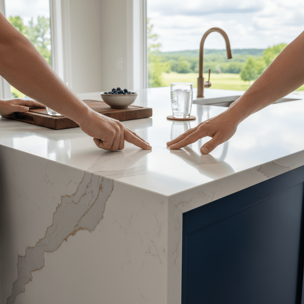 Professional countertop replacement project by RenoHouse in King City — quality workmanship