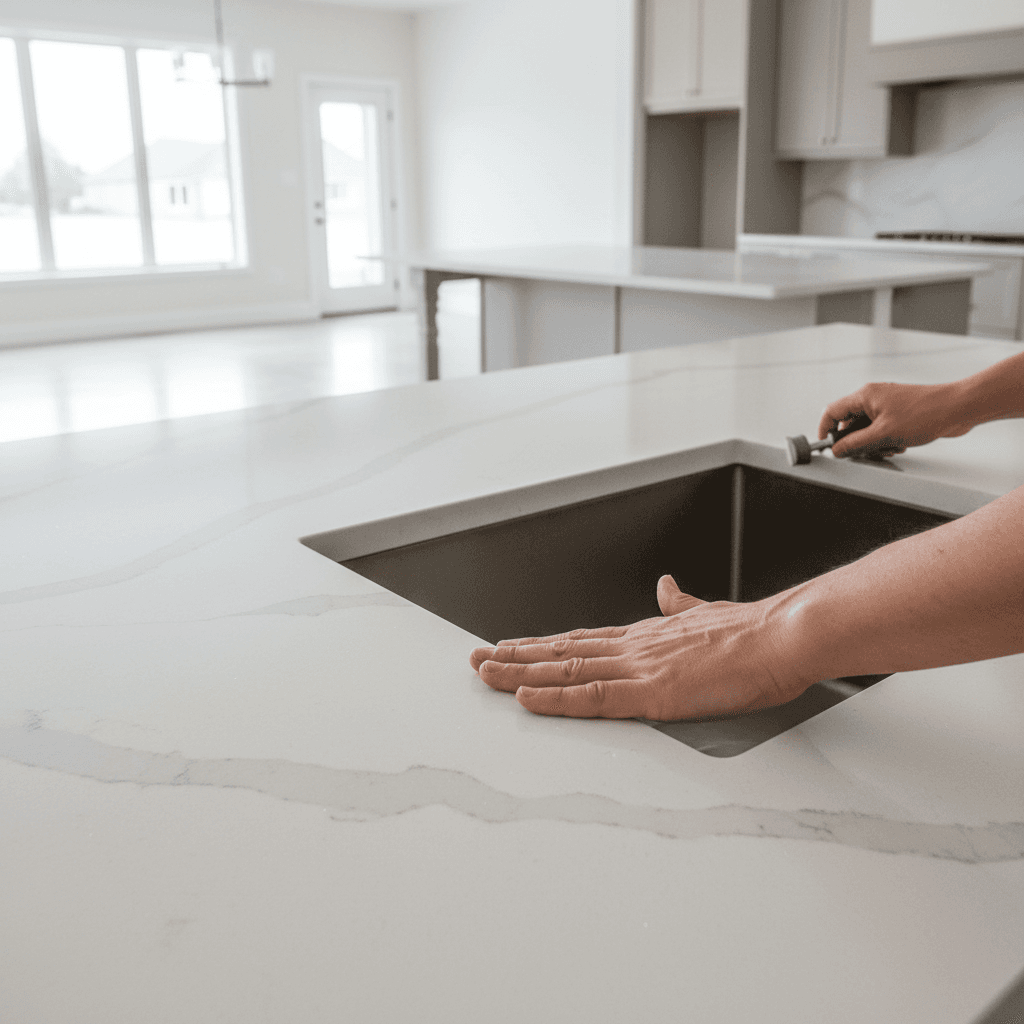 Professional countertop replacement project by RenoHouse in Pickering — quality workmanship