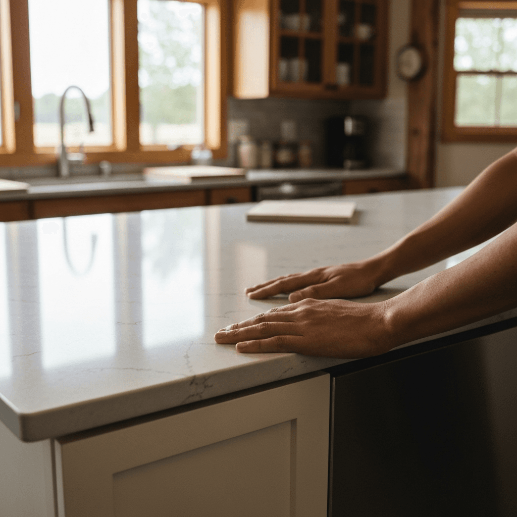 Professional countertop replacement project by RenoHouse in Uxbridge — quality workmanship