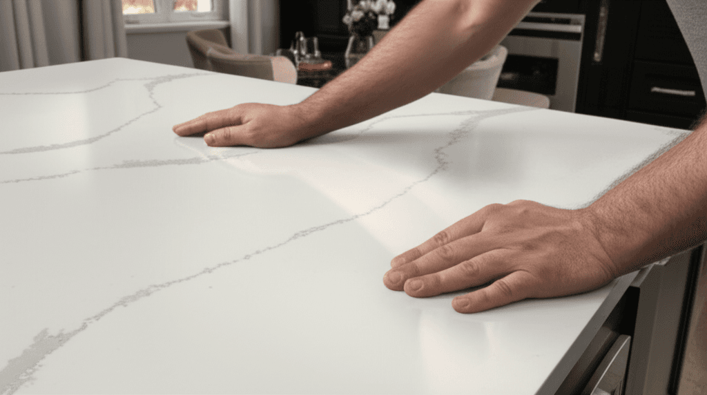 Professional countertop replacement project by RenoHouse in Vaughan — quality workmanship