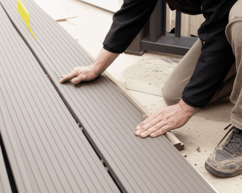 Professional deck boards & decking materials project by RenoHouse in Ajax — deck boards