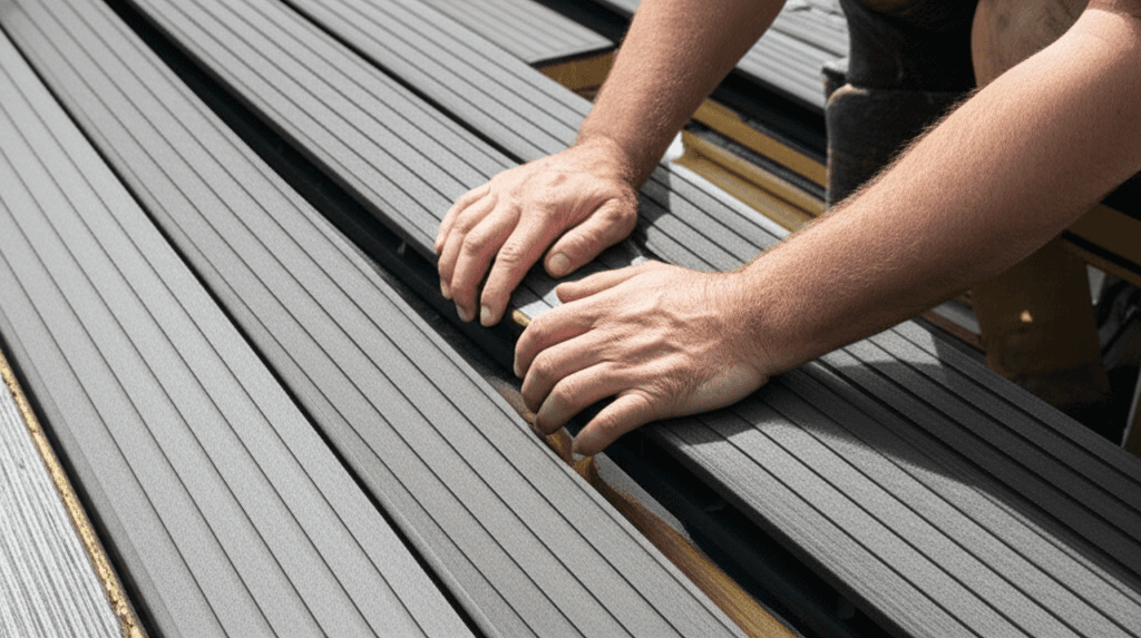 Professional deck boards & decking materials project by RenoHouse in East Gwillimbury — deck boards