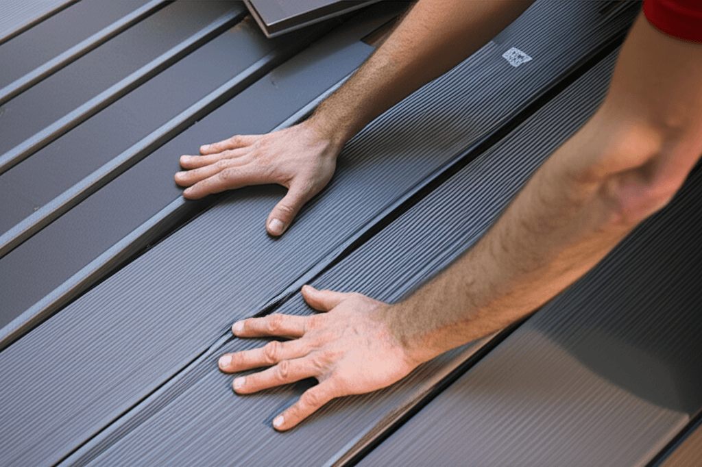 Professional deck boards & decking materials project by RenoHouse in Stouffville — deck boards