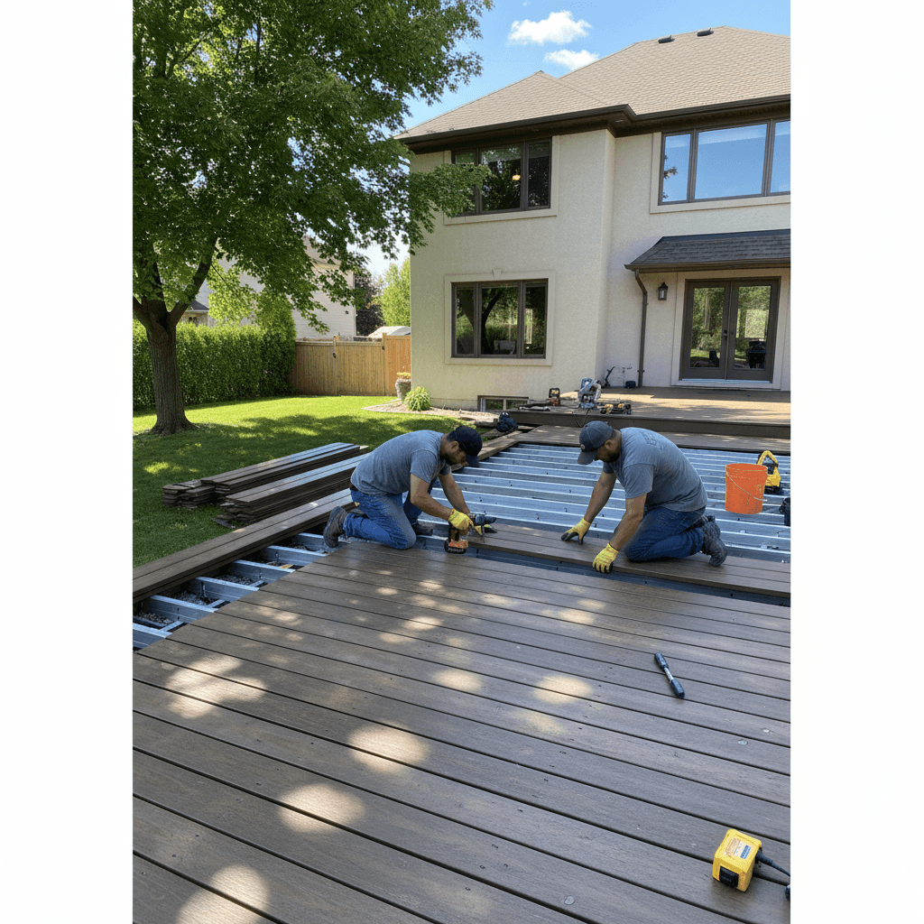 Deck Boards & Decking Materials services in Brampton — licensed deck near me